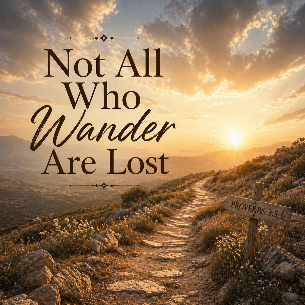 Not All Who Wander Are Lost